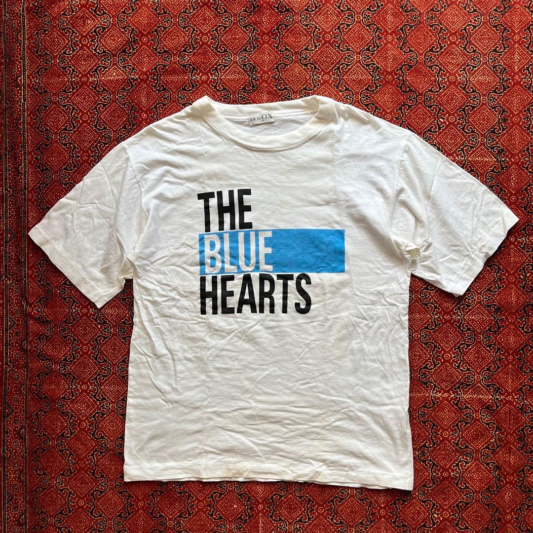 80s ビンテージ THE BLUE HEARTS Tシャツ 当時物 THE BLUE HEARTS 40th