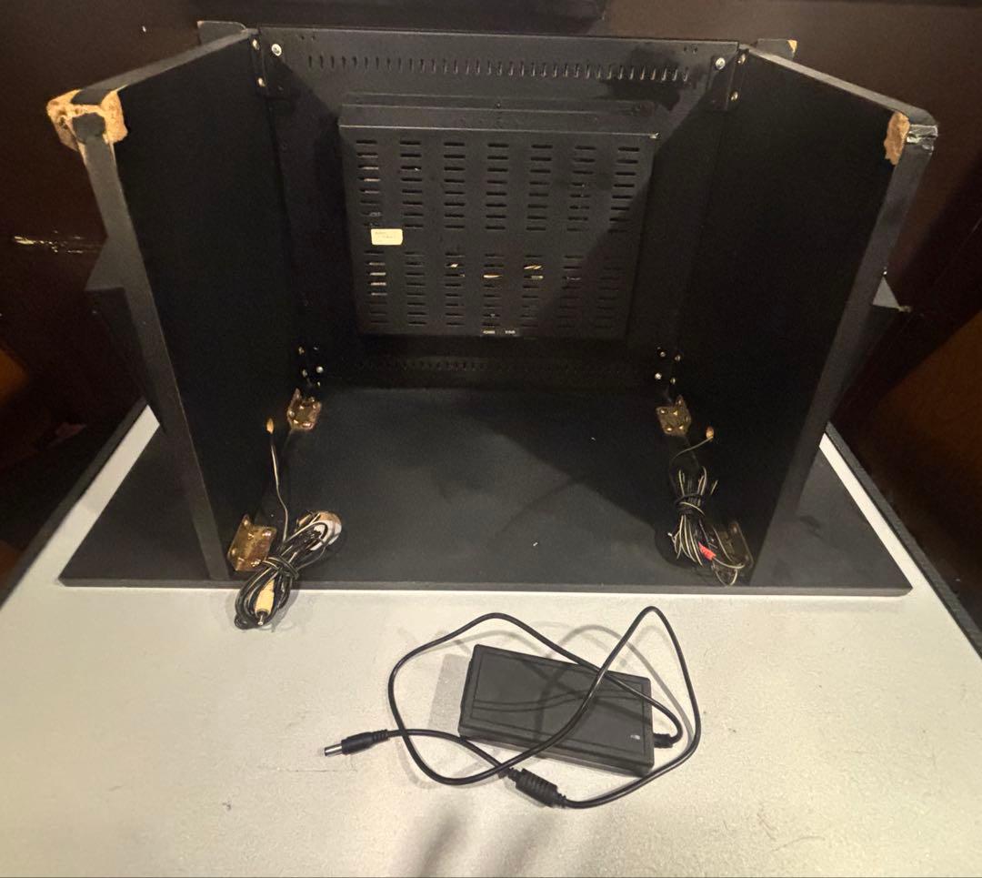 純正モニター・上部取付ステー・スピーカー・初期フェニックス ・ダーツマシン