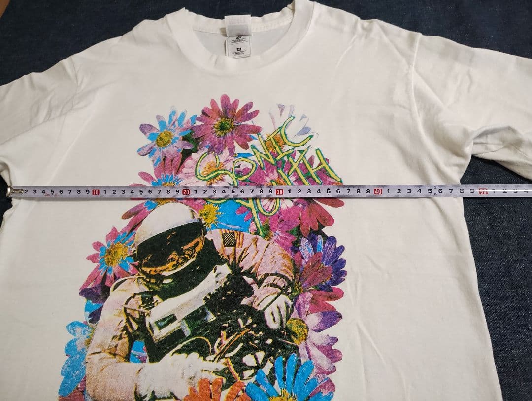 Sonic Youth 花男 flower Vintage Tシャツ M - メルカリ