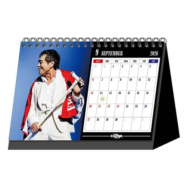 矢沢永吉 E.YAZAWA卓上カレンダー2026 - メルカリ