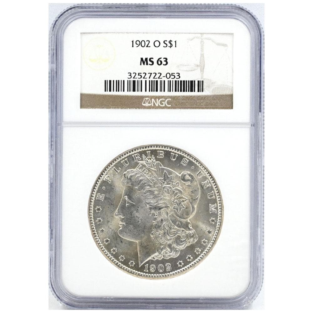 1902 1ドル 銀貨 アメリカ NGC MS63 モルガンダラー 045 1902 1ドル 銀貨 アメリカ NGC MS63 モルガンダラー 045 1902 1ドル