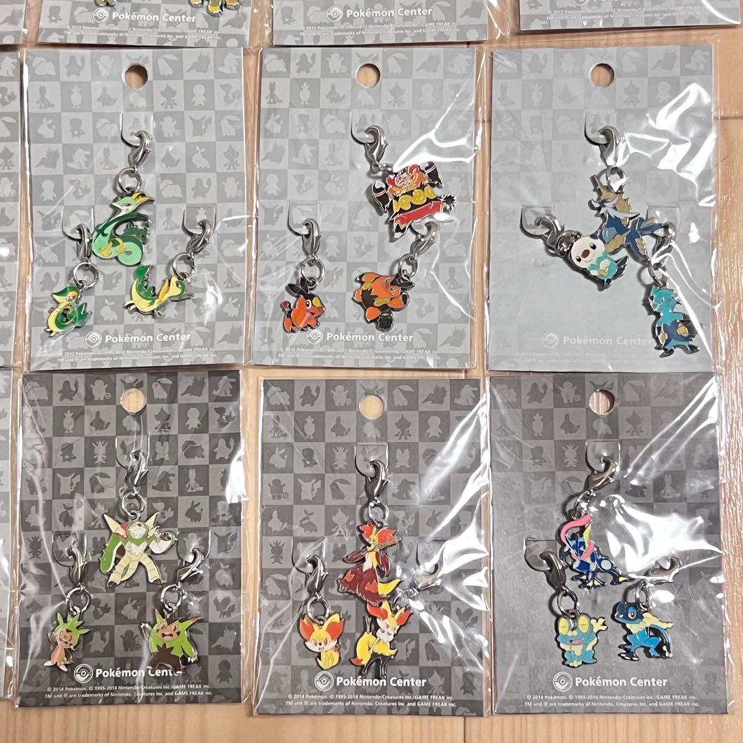 ✨【未使用】御三家 第1世代〜第6世代 メタルチャーム ポケモン まとめ売り✨