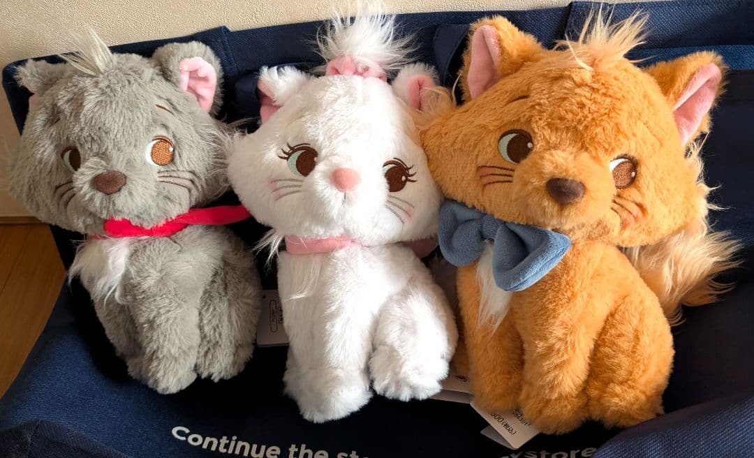 ディズニー おしゃれキャット マリー トゥルーズ ベルリオーズ ぬいぐるみ