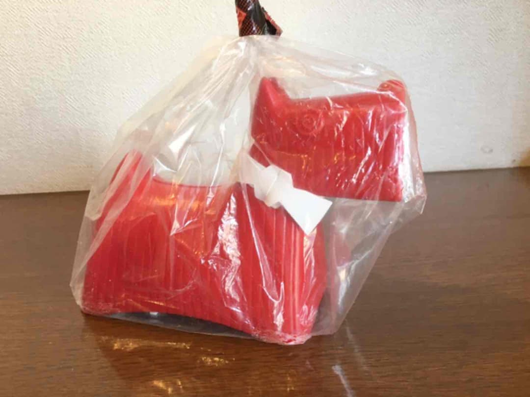 未開封　スコティッシュテリア　貯金箱 レッド 【希少】