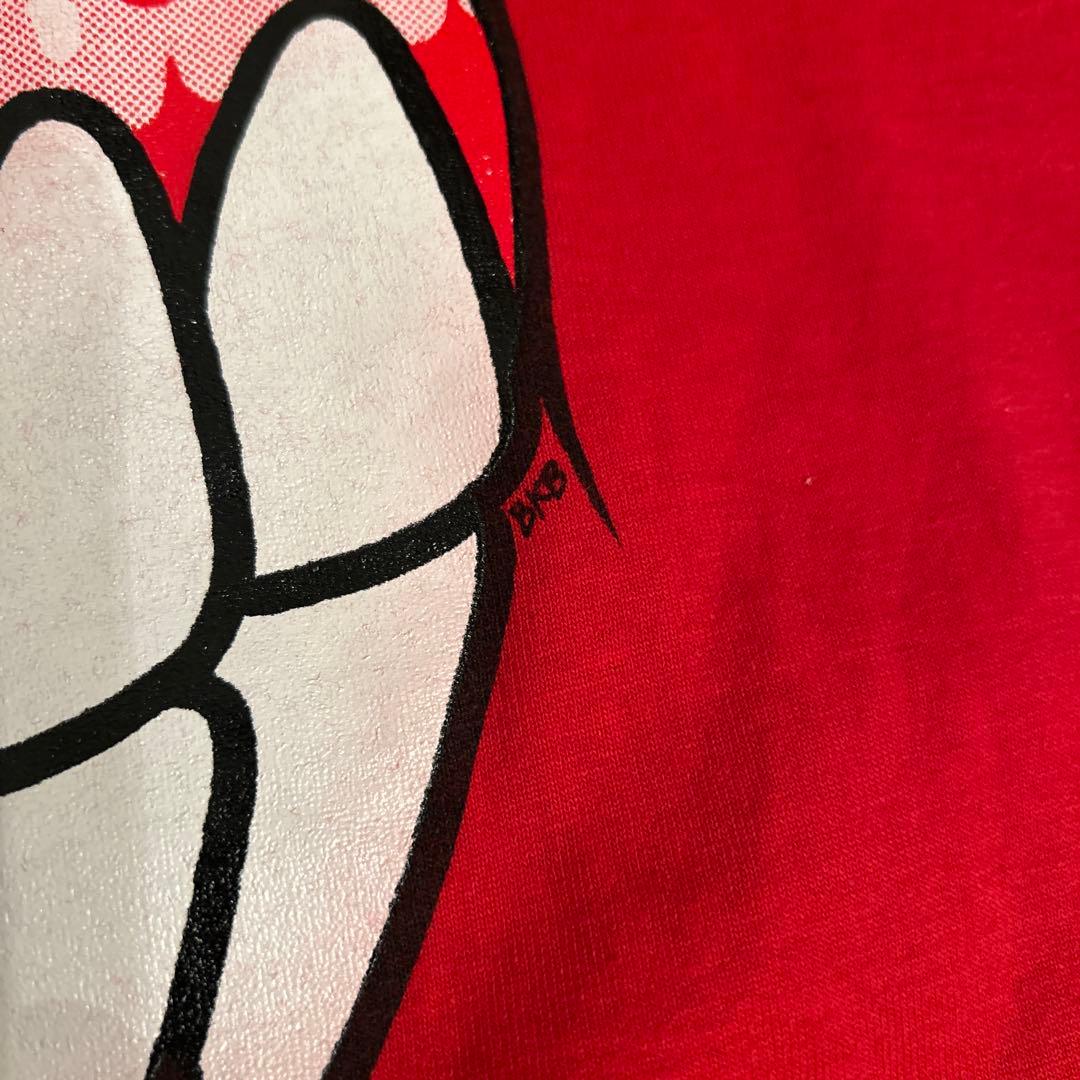 NOFX 赤 Tシャツ アートワーク サイズL