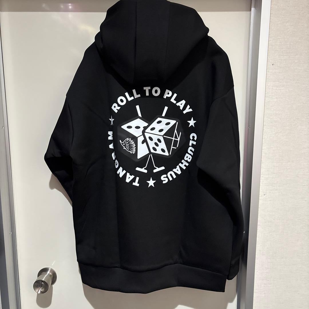Clubhaus × TANGRAM コラボ パーカー 黒 XL