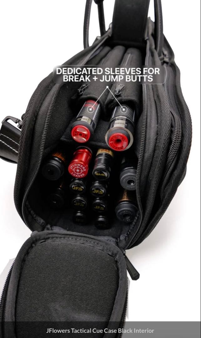 ビリヤードキューケースJFlowers Tactical Cuecas