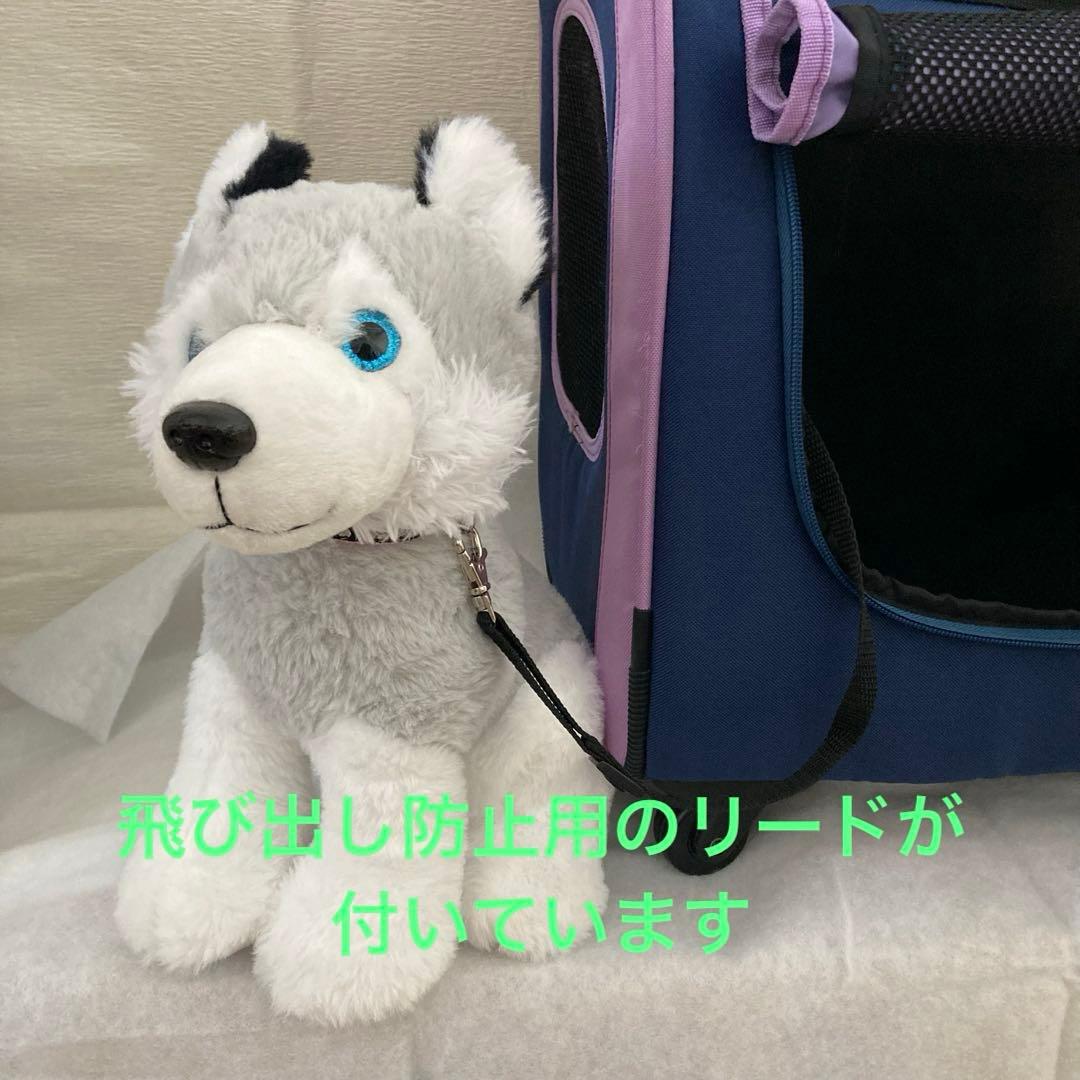 リッチェル パラレルキャリー ネイビー&パープル