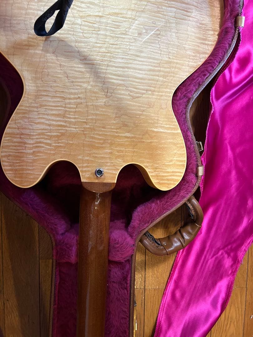 希少 ギブソンＥＳ-335 ビンテージ 純正ハードケース付 ナチュラルカラー