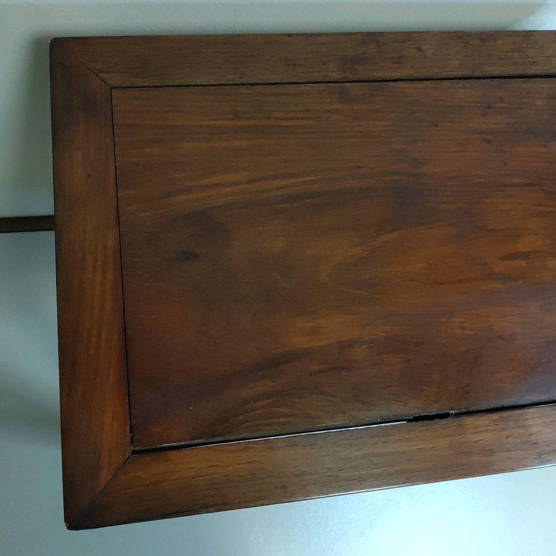 中国家具 唐木家具 銘木花梨 サイドテーブル-で記念購入