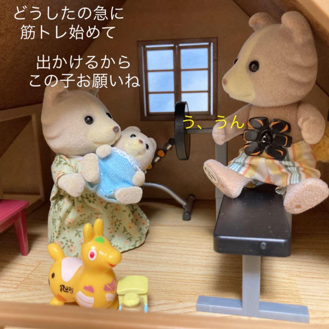 ひとつ前の出品物の確認用 シルバニアファミリー 森のお家 赤い屋根 ドール