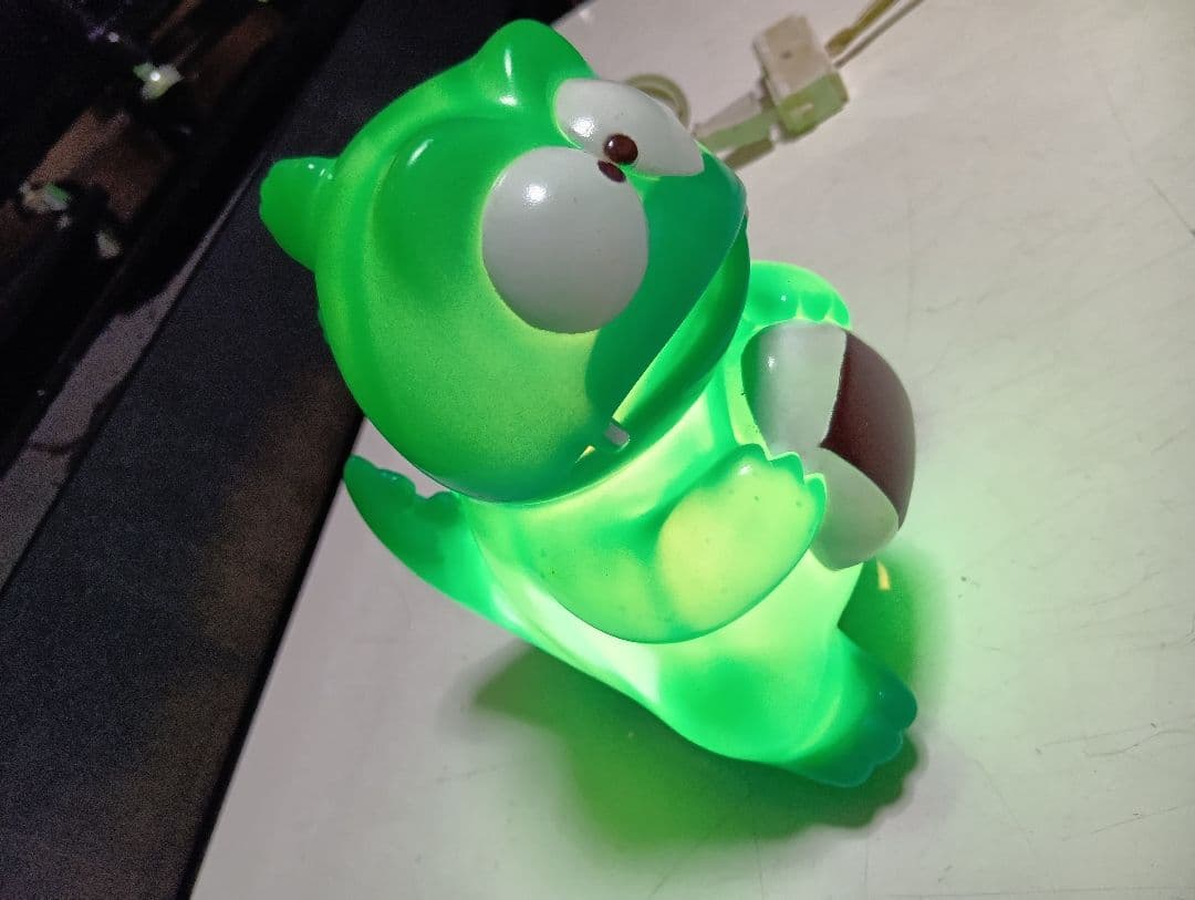 希少　1980's　オフィシャル　GODZILLA　学研 東宝　日本製　ランプ