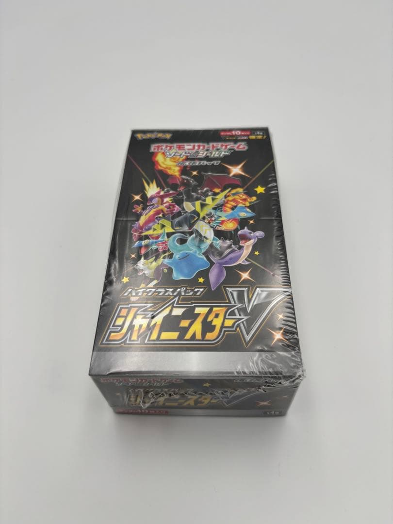 新品 未開封 ポケモンカード シャイニースターV BOX シュリンク付