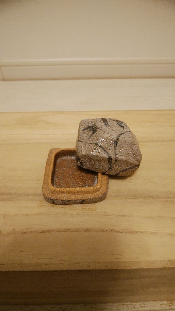 香合 中里重利 古染付登亀香合 明-清時代 | LAPIN ART ONLINE