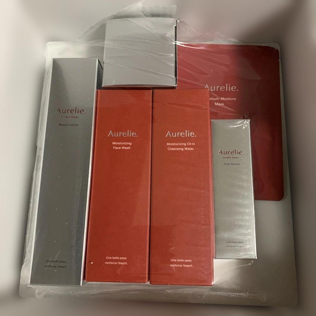 オレリーAurelie.プレミアムエイジング集中ケアコース6点セット - メルカリ