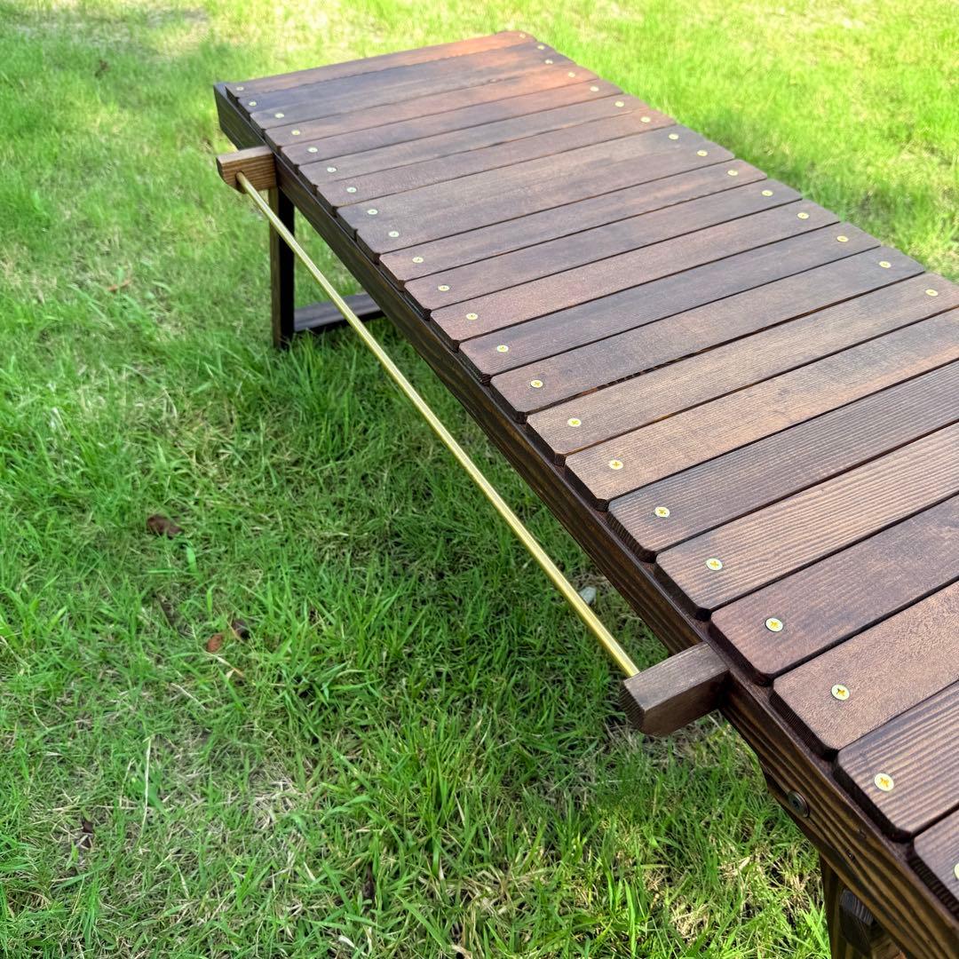 折りたたみローテーブル キャンプテーブル フラットバーナーigt