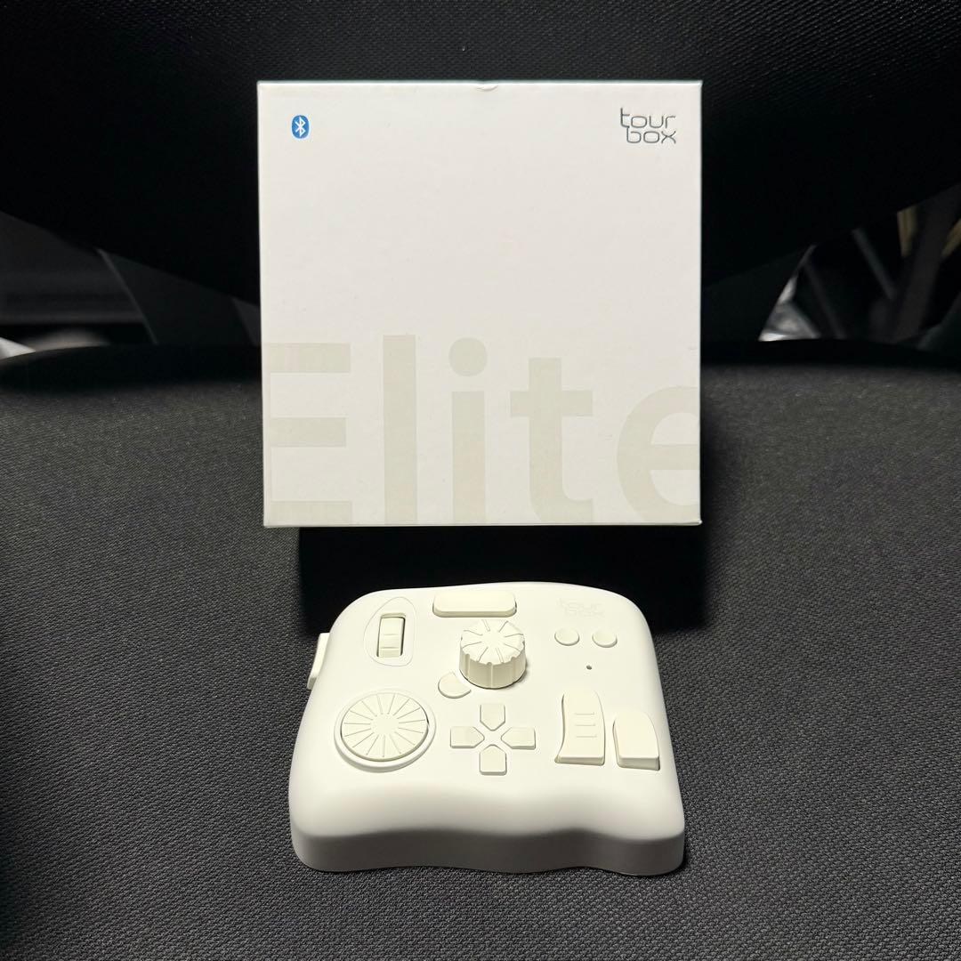 TourBox Elite ツアーボックスエリートアイボリーホワイト