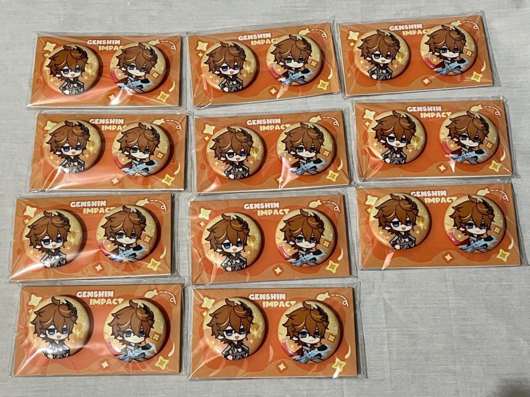 原神　タルタリヤ　タオバオ　特典　缶バッジ 原神 キャラPVシリーズ 缶バッジ タルタリヤ: キャラクター