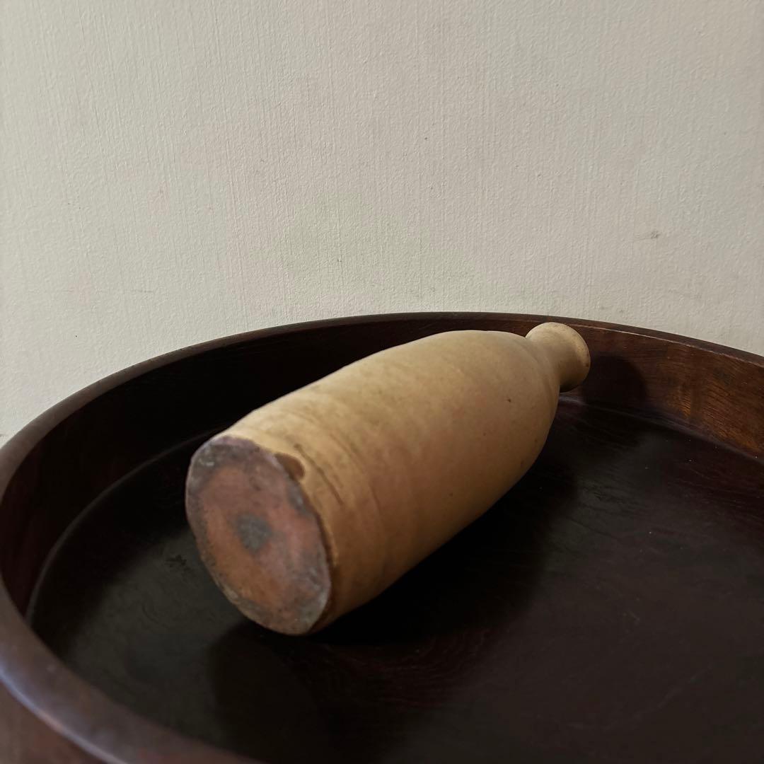 白丹波徳利 古美術 古道具 アンティーク 青山二郎 古陶磁 古民芸 酒器 李