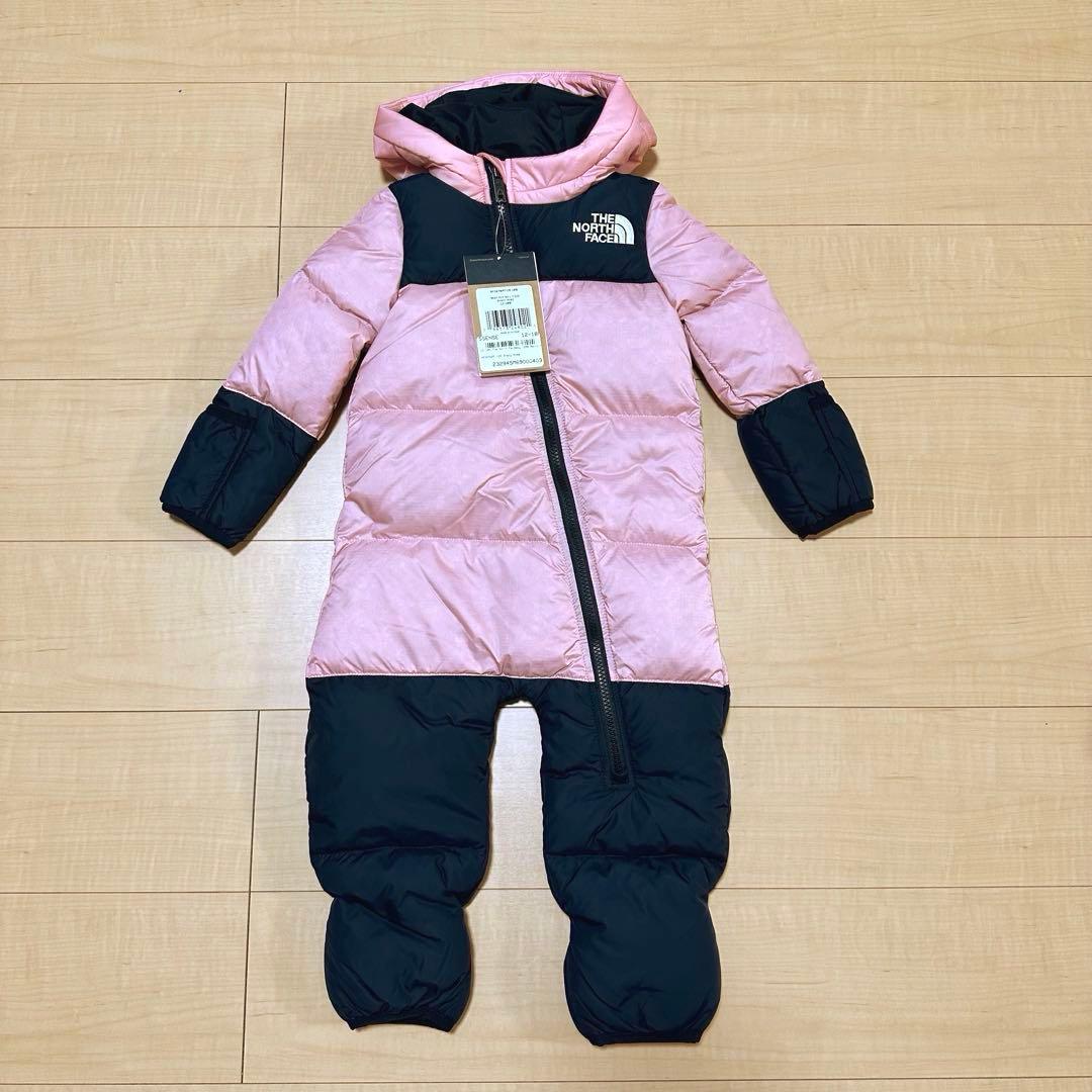 The North Face ダウンジャンプスーツノースフェイス12-18M