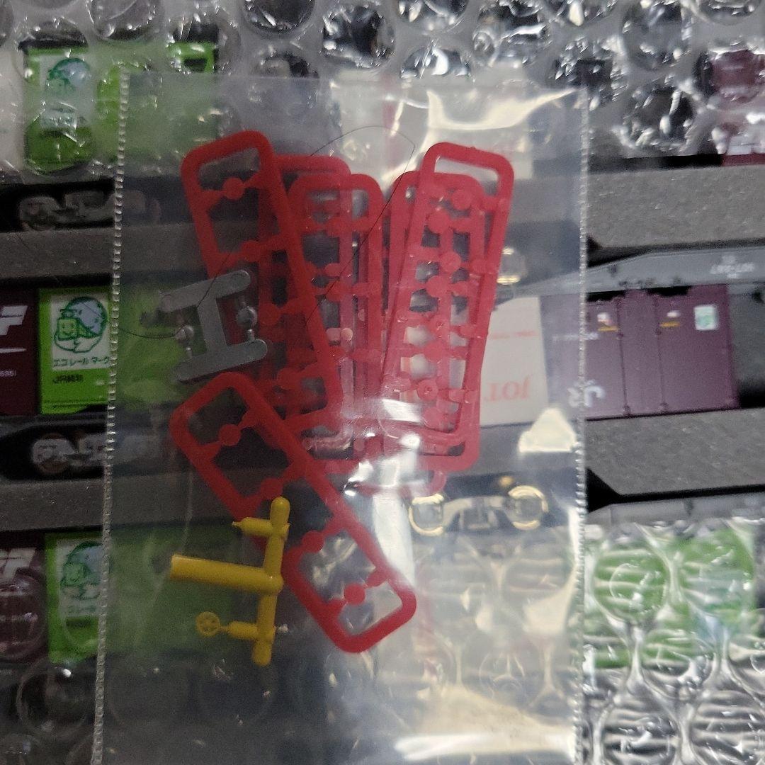 KATO TOMIX コキ107 106 コンテナ貨車12両セット中古