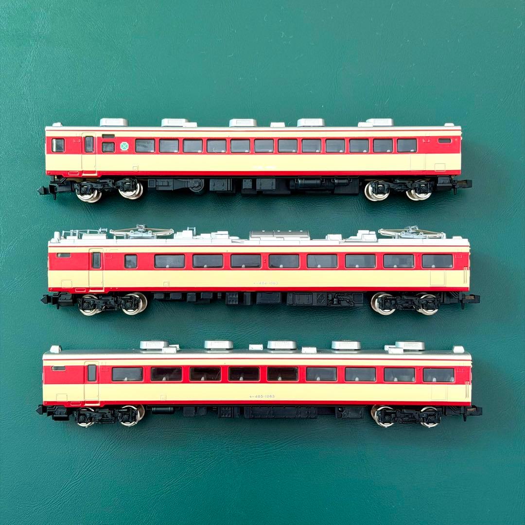 TOMIX 485系1000番台 バラ 3両 ジャンク - メルカリ