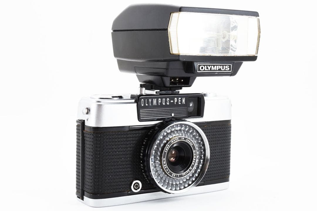 完動品 OLYMPUS PEN EE-3 フラッシュ付き - メルカリ