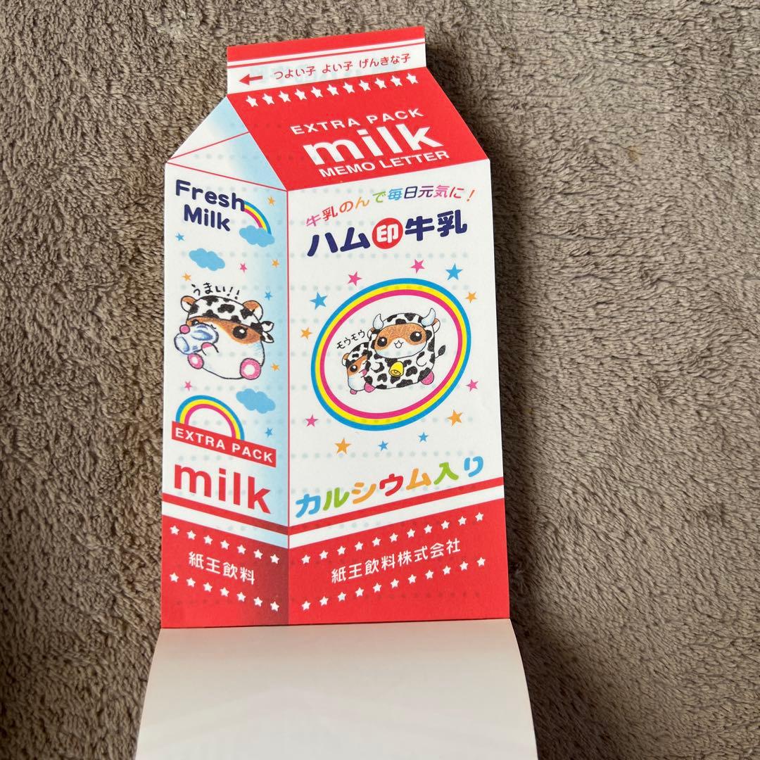 平成レトロ メモ帳 ハム印牛乳KAMIO JAPAN カミオジャパン 平成レトロ