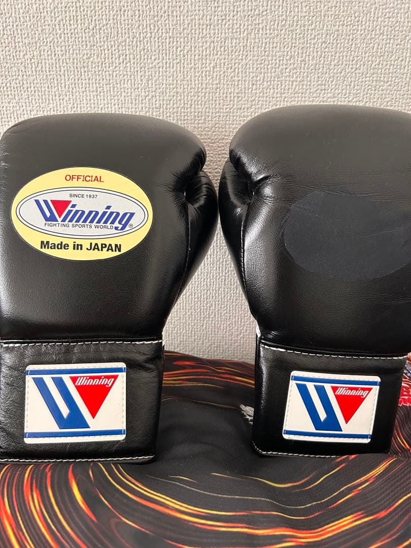 レア品】Winning ボクシンググローブ 8oz 長谷川穂積さんサイン入り