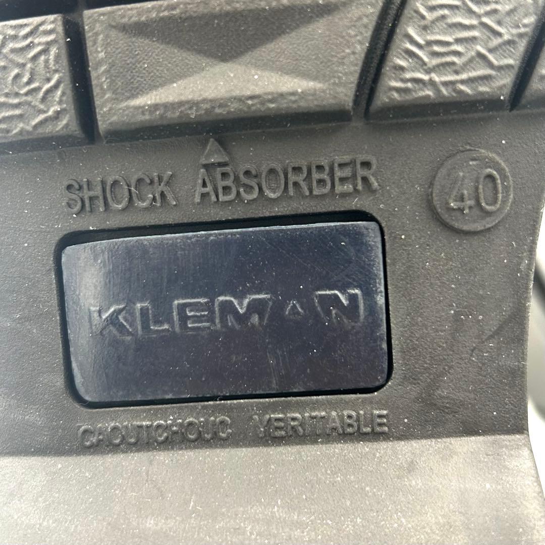 新品同様✨KLEMAN クレマン パドラー　チロリアンシューズ ブラック 40