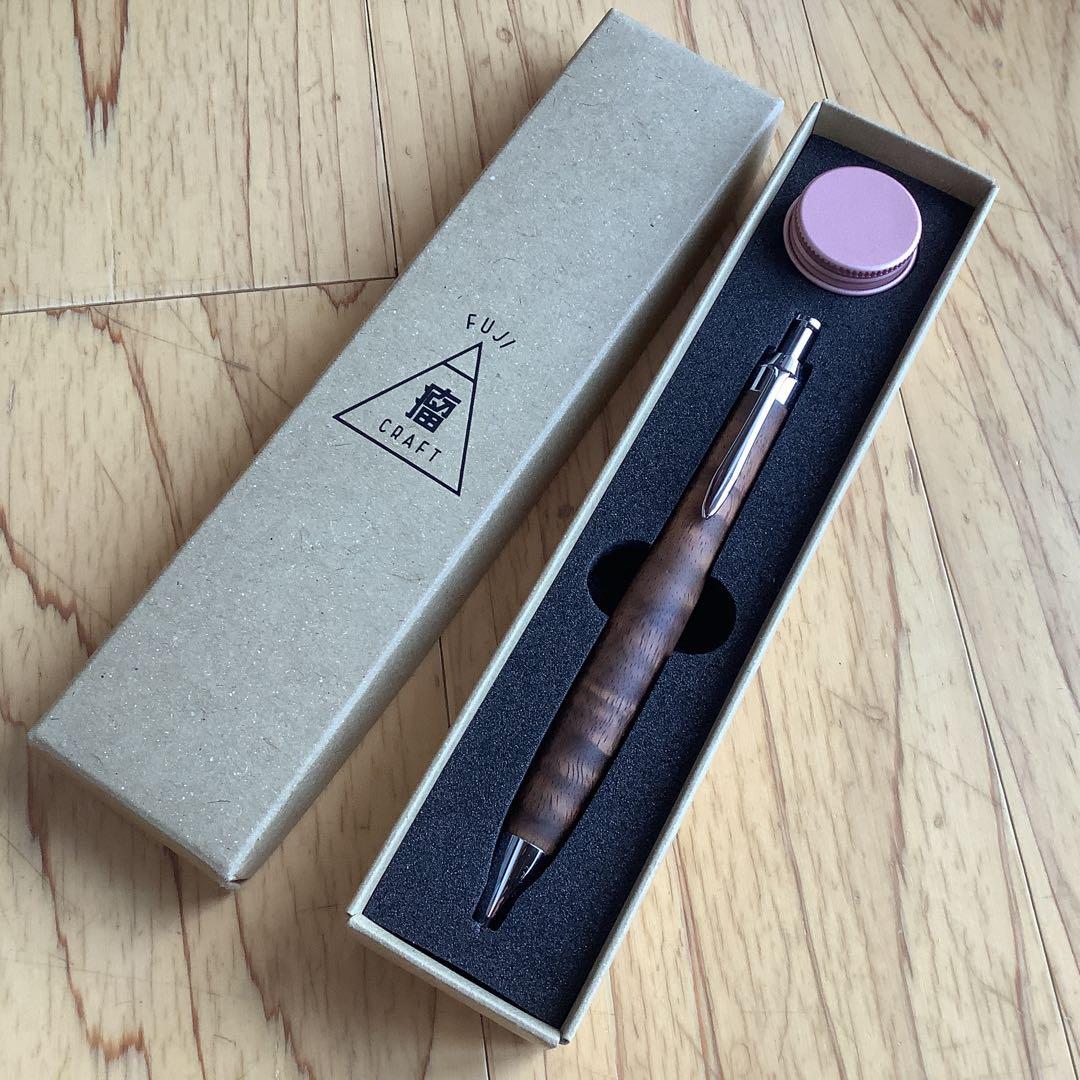富士瘤クラフト マーブルウッド シャープペン - メルカリ