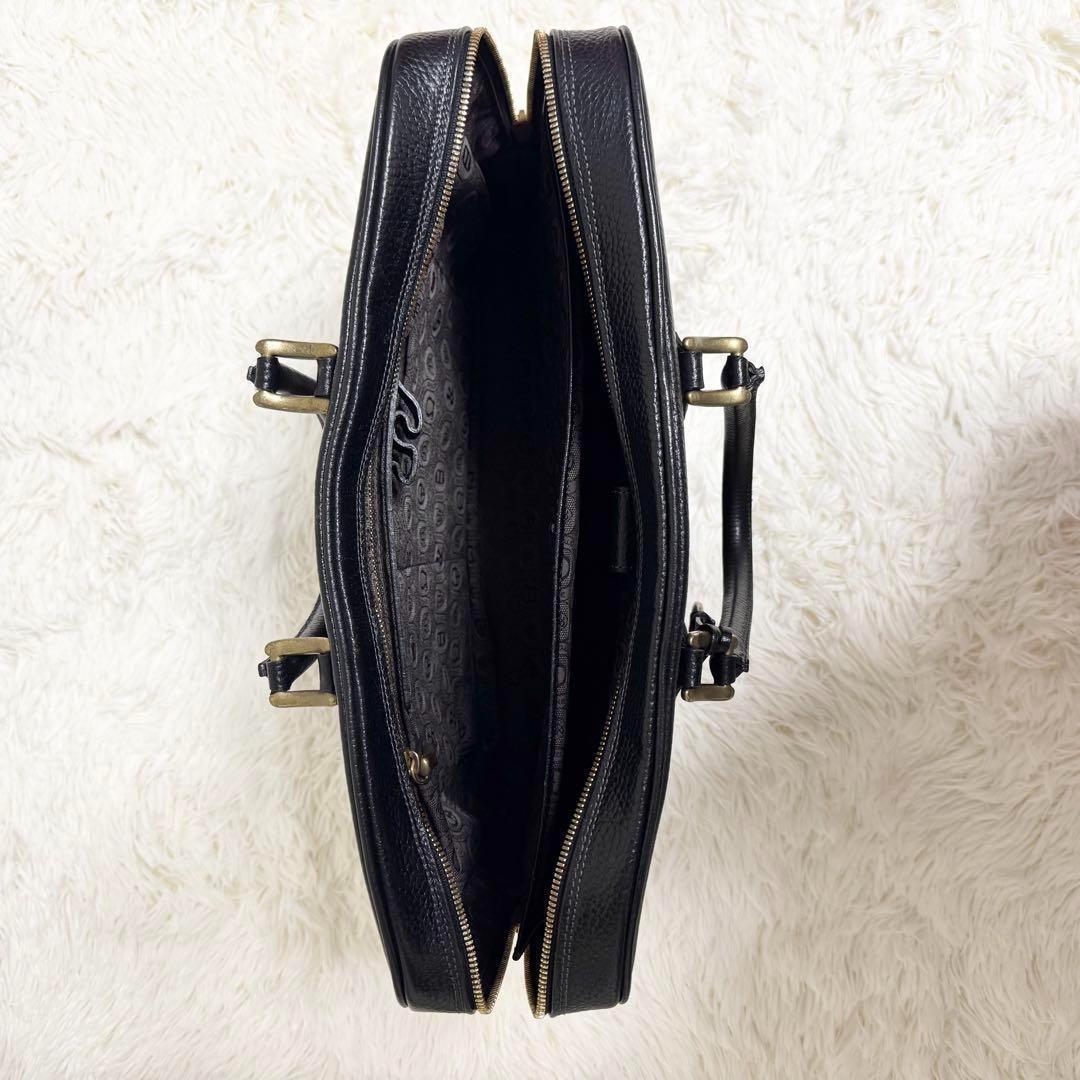 美品✨ トフアンドロードストーン トートバッグ ビジネス A4 レザー ブラック