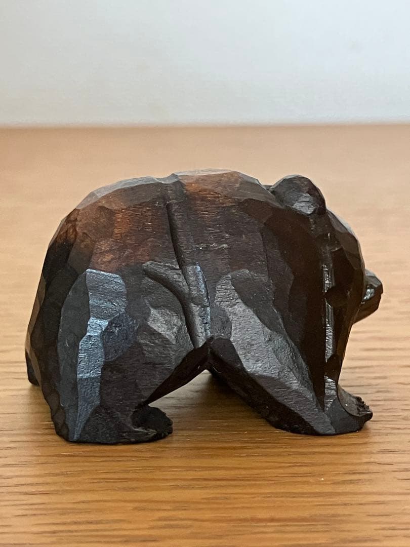 栗田民芸店 木彫り熊 無印良品福缶 無印良品 2025 福缶 木彫りの