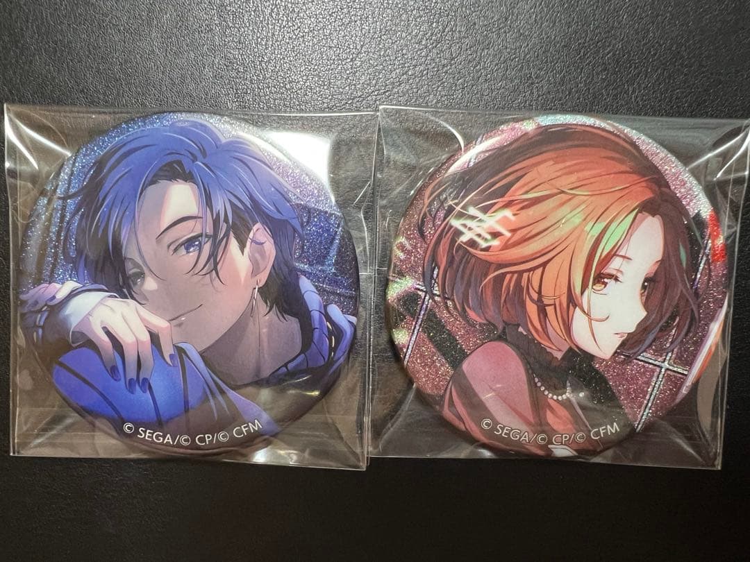 プロセカ KAITO MEIKO 8a カラフェス 缶バッジ グリ缶 - メルカリ