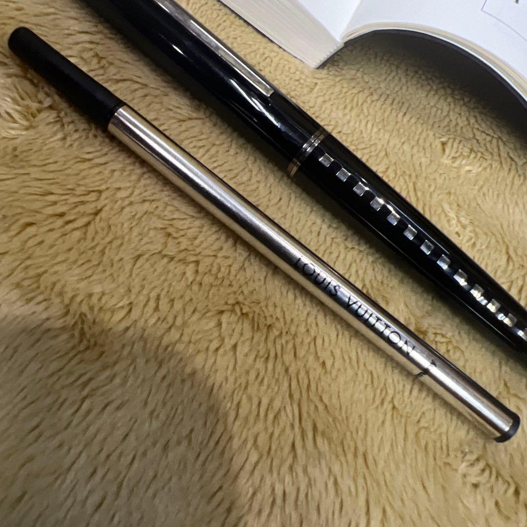 ルイヴィトンジェットリーニュ黒ローラーボール