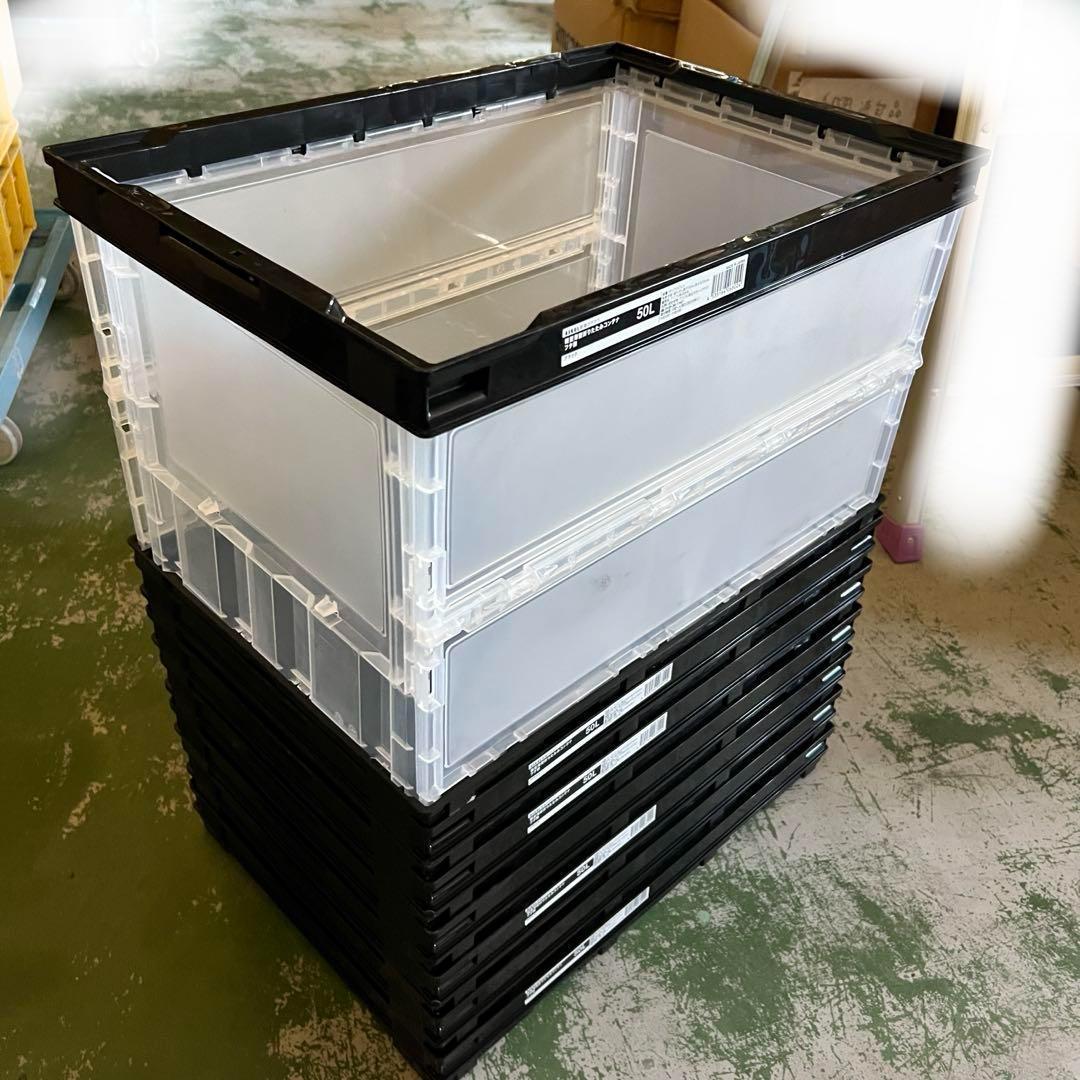 619オリコン折りたたみコンテナ60枚近場なら配達可能 619オリコン