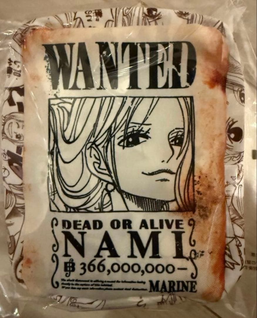 ONE PIECE ポケッタブル手配書エコバッグ ナミ 新品未開封 - メルカリ