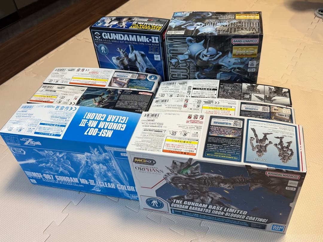 【まとめ売り】ガンダムベース限定中心ガンプラセット