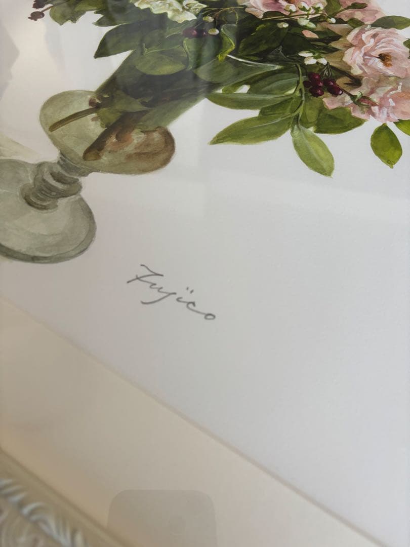 橋本不二子　Fujico Hashimoto 版画　水彩画　絵画