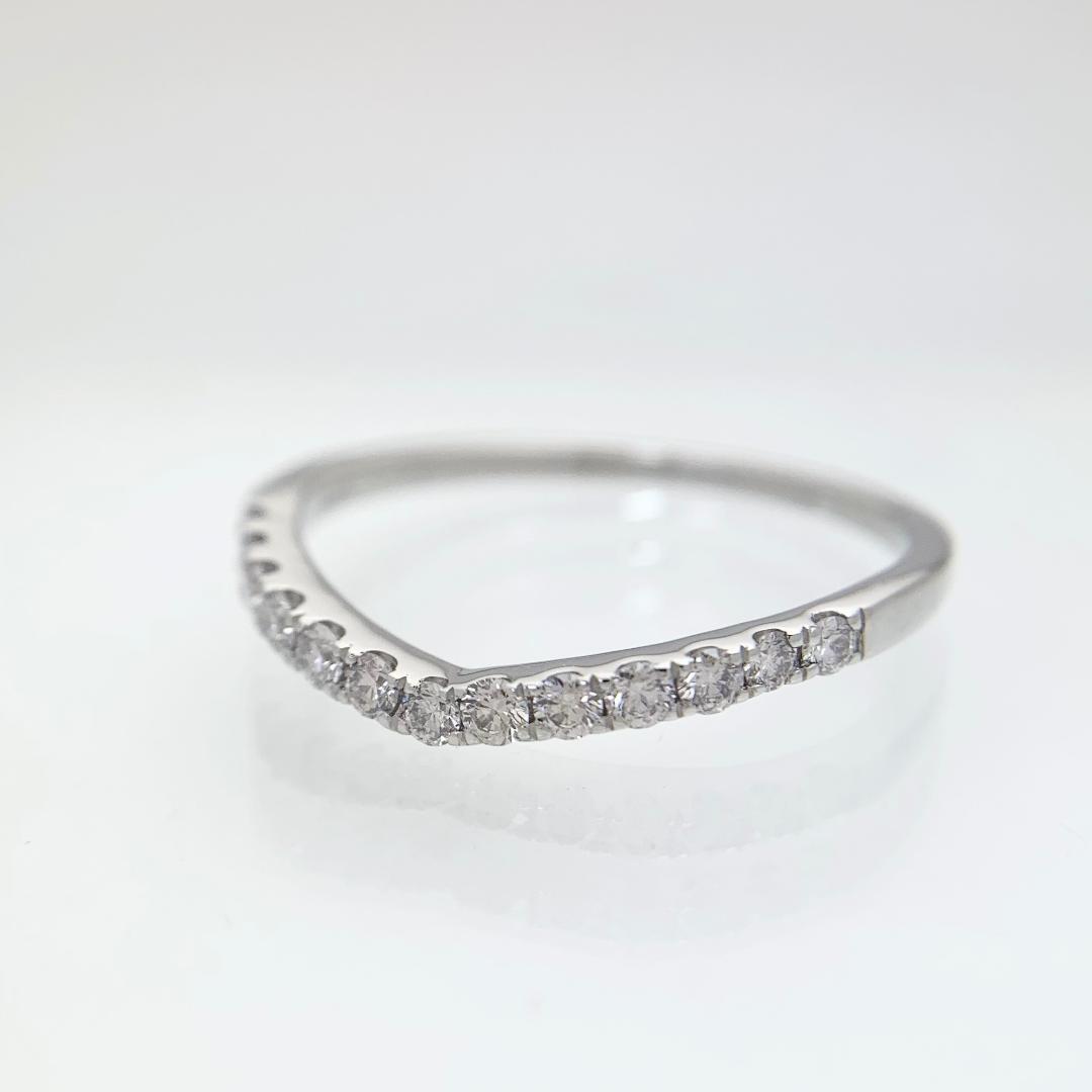 新品 H&C ダイヤモンド リング 0.20ct Pt950