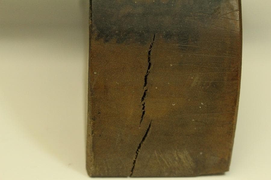 武具 日本刀 刀掛 黒柿 時代物(ZE651)