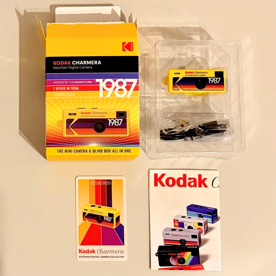 Kodak Charmera キーチェーンデジタルカメラ TYPE01 イエロー - メルカリ