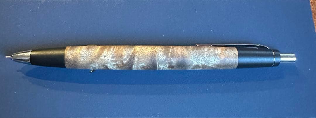 野原工芸 マーブルウッド 新型シャーペン シャープペンシル