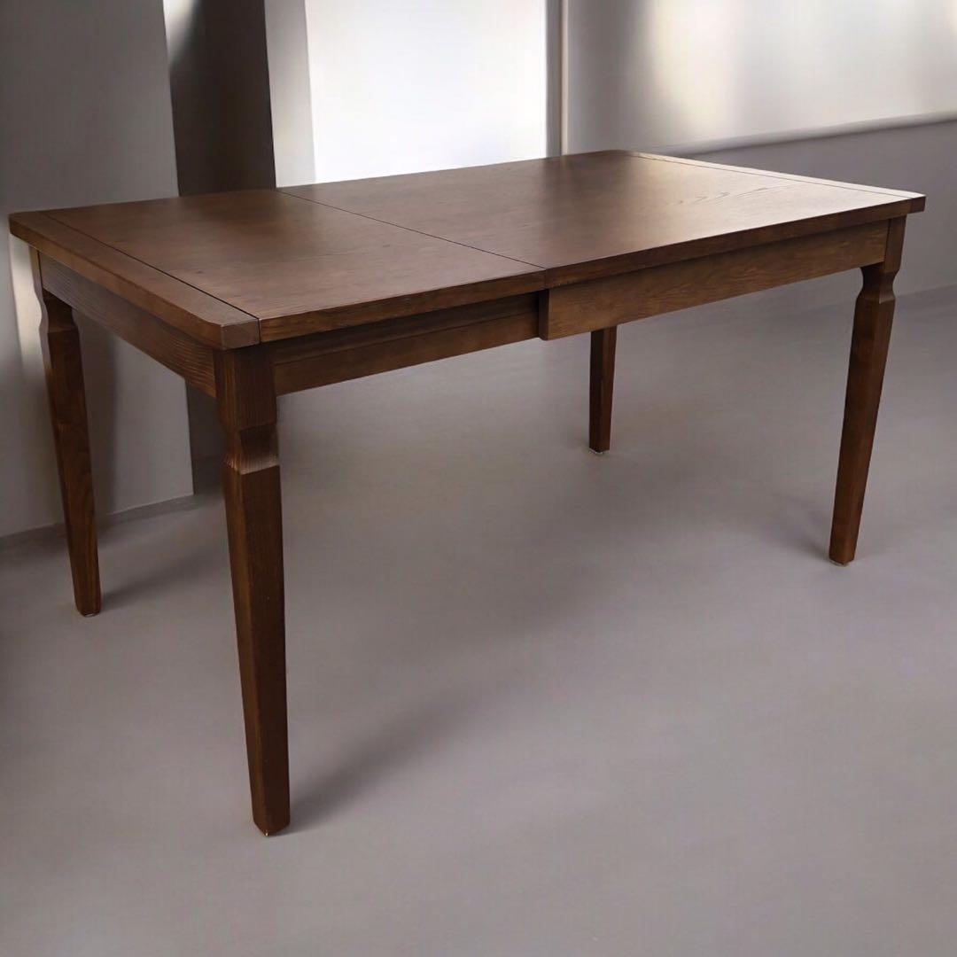 葉山ガーデン エクステンションテーブル タモ材 W130 英国カントリー