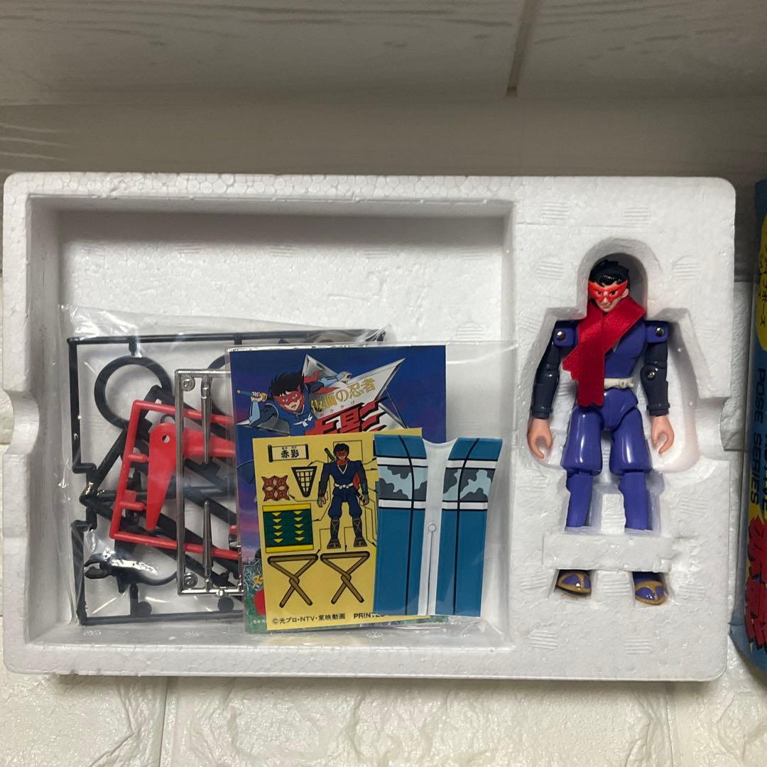 5体セット） アニメ版 仮面の忍者赤影 フィギュア ◇タカラトミー