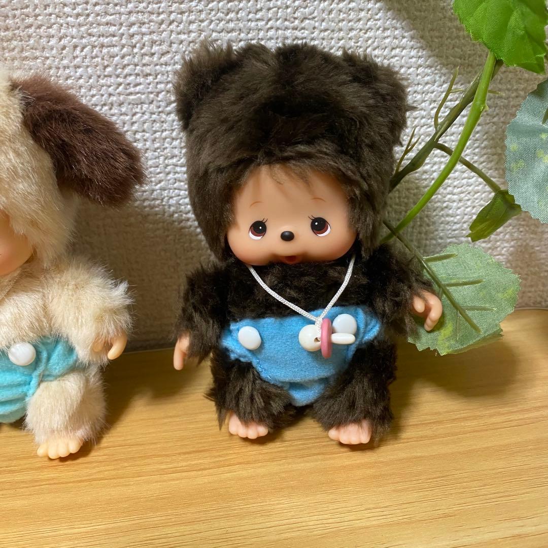 希少 モンチッチベビチッチのお友達イヌタヌキネコクマヒツジの