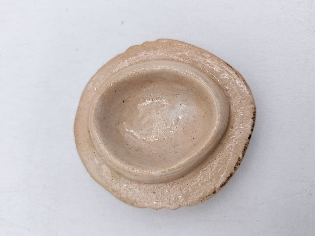 c390香合 福良雀 不志名焼 8代土屋雲善 木箱 茶道具