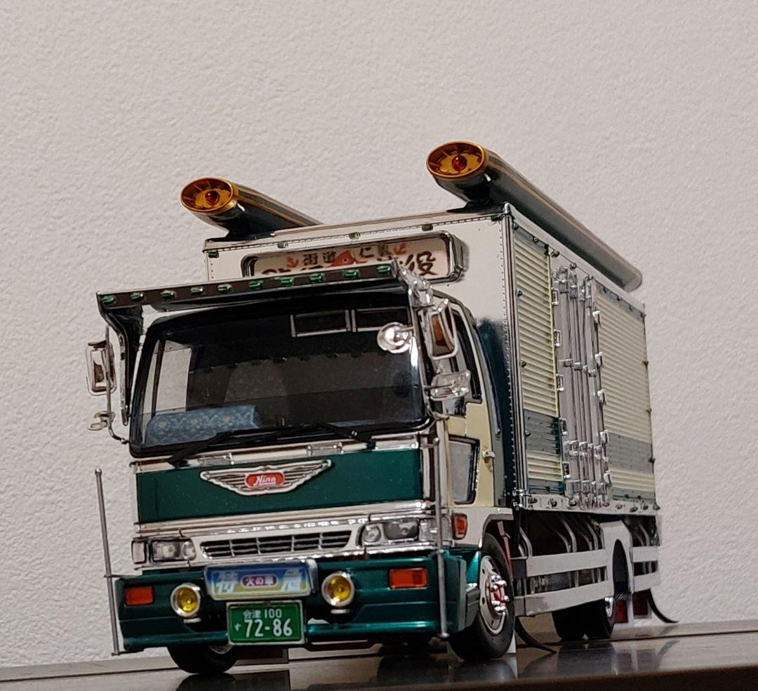 デコトラプラモデル フジミ 1/32 日野 レンジャー 完成品 - メルカリ