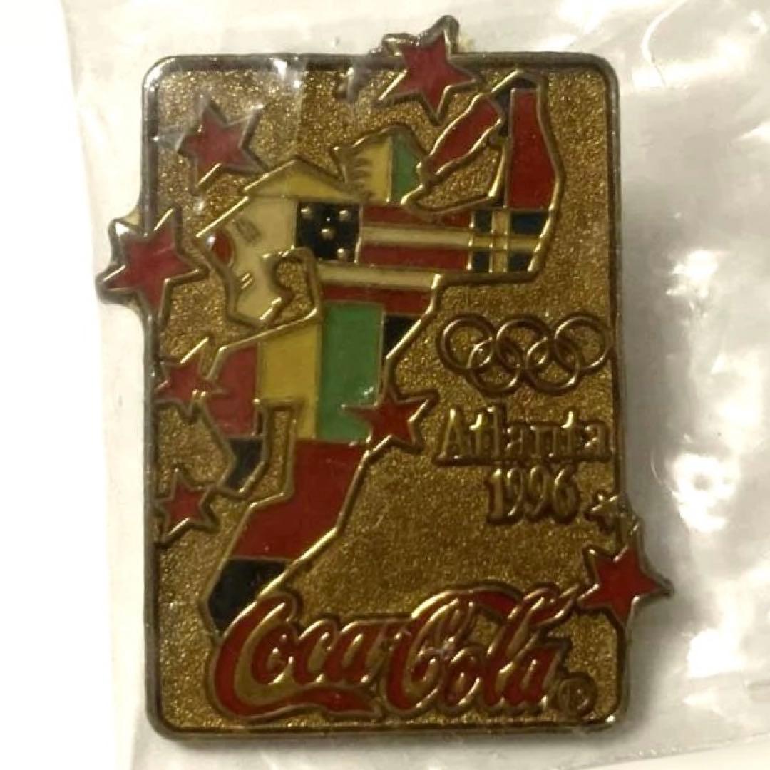 未開封】1996年アトランタオリンピック夏季大会 コカコーラ ピンバッジ