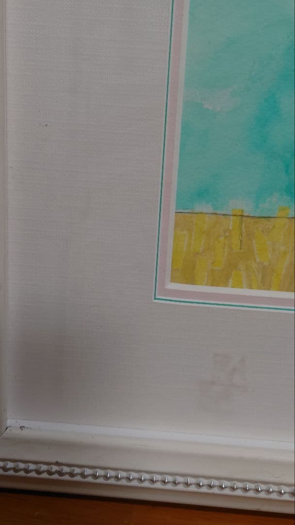 フランス人気作家　キロメロ　原画オリジナル　イチゴの庭